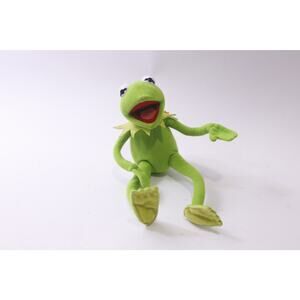 Sesame Street, Kermit the Frog, Plush, Vintage, Stuffed Animal, ~ 250903-WH 584